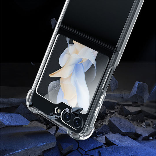 Sonique Anti Shock Book Σιλικόνης Διάφανο (Galaxy Z Flip4)