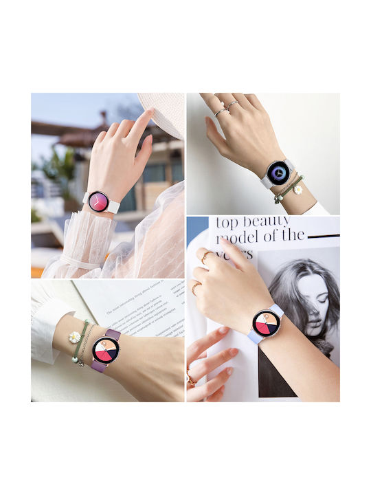Sonique Armband Silikon Türkis (Universal 22mm)