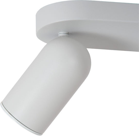 Lucide Lightning Spot with 4 Lights and with Socket GU10 in White Color