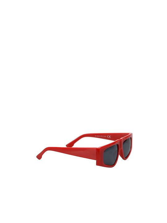 VQF Polo Line Women's Sunglasses with Red Frame D6420