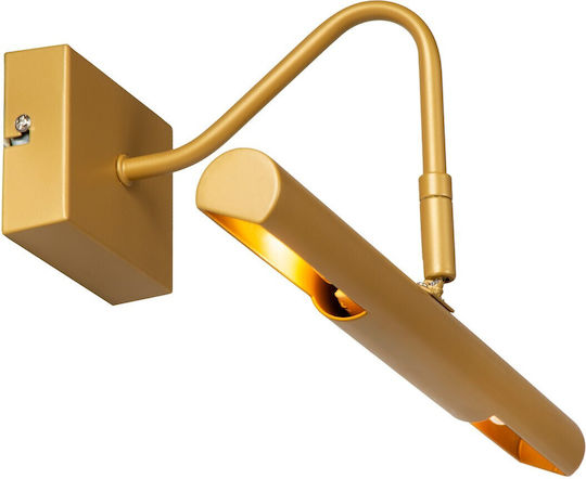 Lucide Lightning Lamp Wall with Socket G9 Gold
