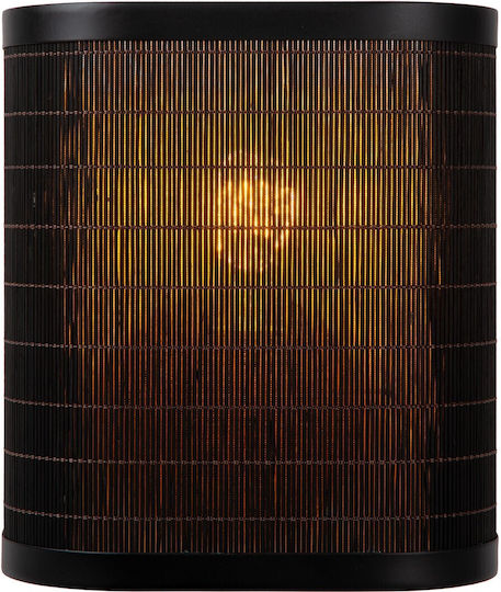 Lucide Lightning Modern Lamp Wall with Socket E27 Black