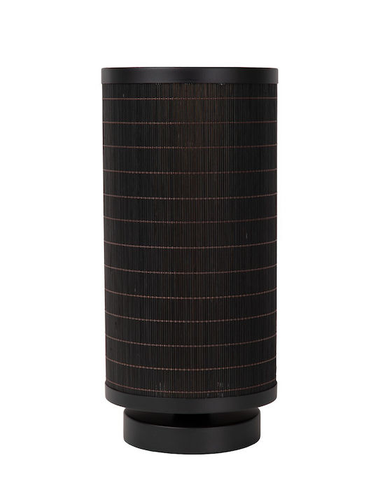 Lucide Lightning Table Lamp for Socket E27 with Black Shade and Base