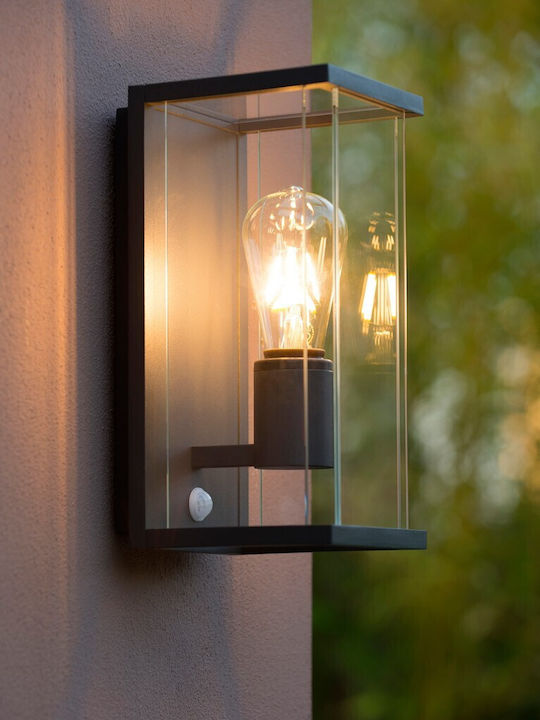 Lucide Lightning Επιτοίχιο Εξωτερικό Φωτιστικό Γκρι Lucide Lightning Επιτοίχιο Εξωτερικό Φωτιστικό Γκρι