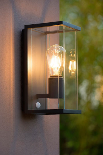 Lucide Lightning Επιτοίχιο Εξωτερικό Φωτιστικό Γκρι Lucide Lightning Επιτοίχιο Εξωτερικό Φωτιστικό Γκρι
