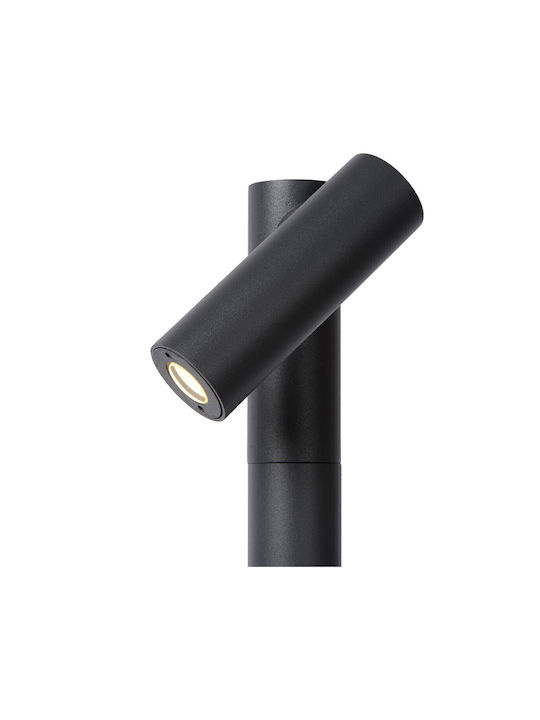 Lucide Lightning Φωτιστικό Κολωνάκι LED Εξωτερικού Χώρου 4.5W με Θερμό Λευκό Φως IP65 Γκρι