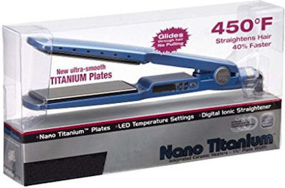 Ισιωτική Μαλλιών Με Κεραμικές Πλάκες - Nano Titanium Straightener