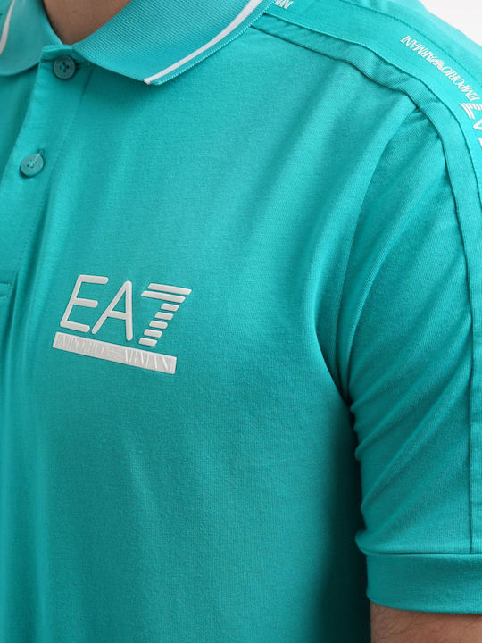 Emporio Armani 3DPF20PJ03Z0-1815 Herren Tennisbekleidung Türkis