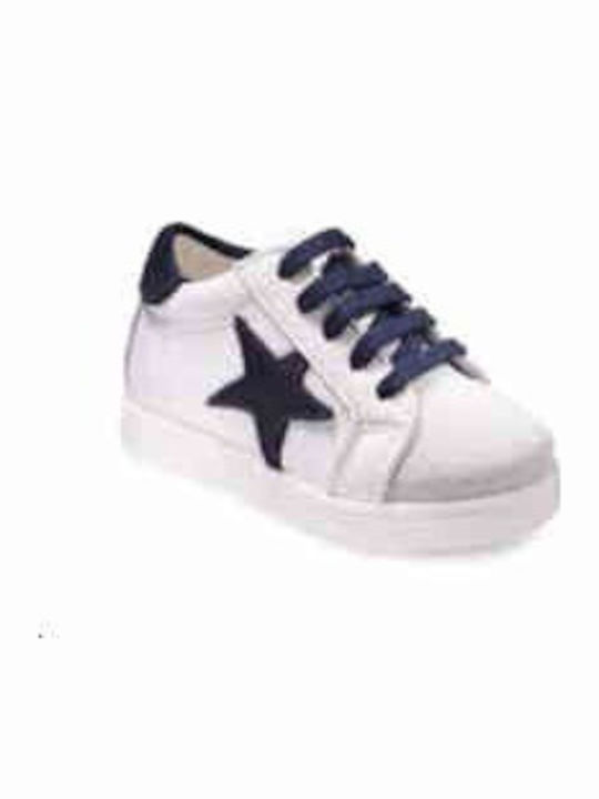 Gorgino Beige Baptism Leather Sneakers
