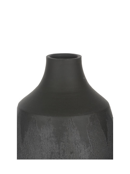 Kaemingk Decorative Vase Black 20x28x28cm