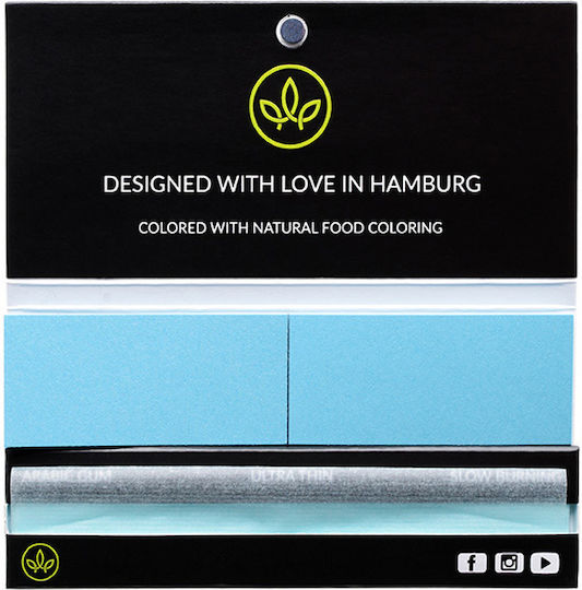 Healthy Garden Χαρτάκια Στριφτού Τσιγάρου Slim King Size με Τζιβάνες 32 φύλλα 1τμχ
