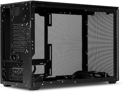 Ssupd Meshroom D Mini Tower Computer Case with Window Panel Charcoal Black