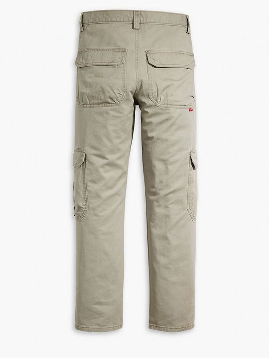 Trousers Cargo in Loose Fit Green