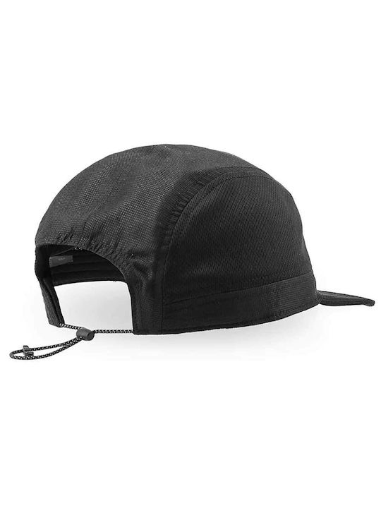 4F Men's Snapback Cap Black