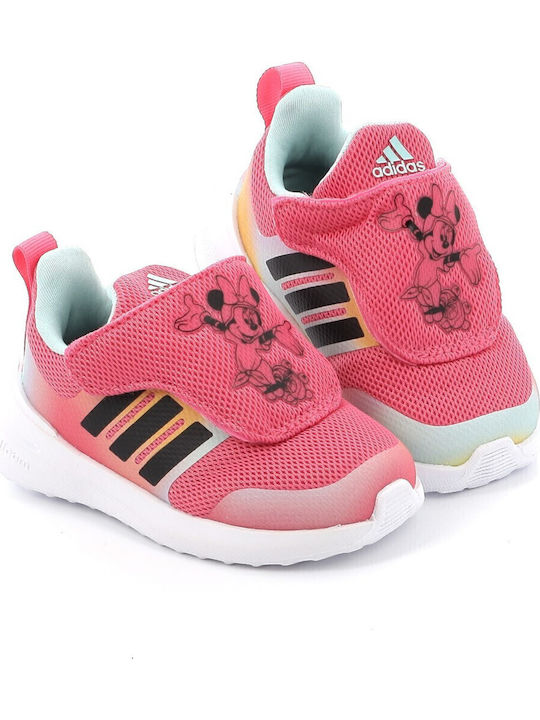 Fortarun Fortarun Minnie Kinder Sportschuhe Laufen mit Bügel- und Schleifenverschluss Pink Fusion / Core Black / Spark