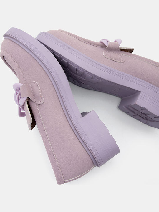Дамски Loafers в Лилав Цвят