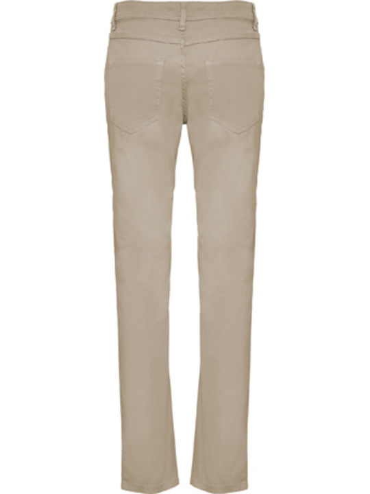 Roly Women's Fabric Trousers Beige