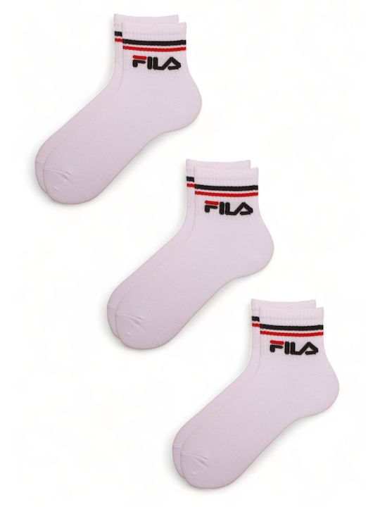 Fila Kinderstrümpfe Sport Λευκό