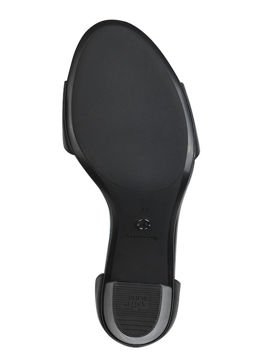 Leather Sandals Black