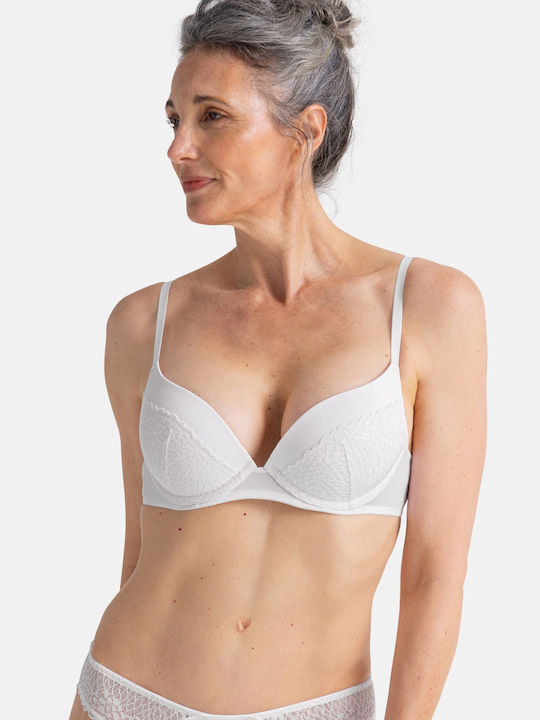 Dorina Bra White and lilac