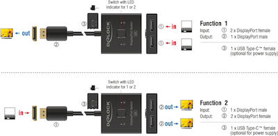 DeLock KVM & Datenumschalter 18906