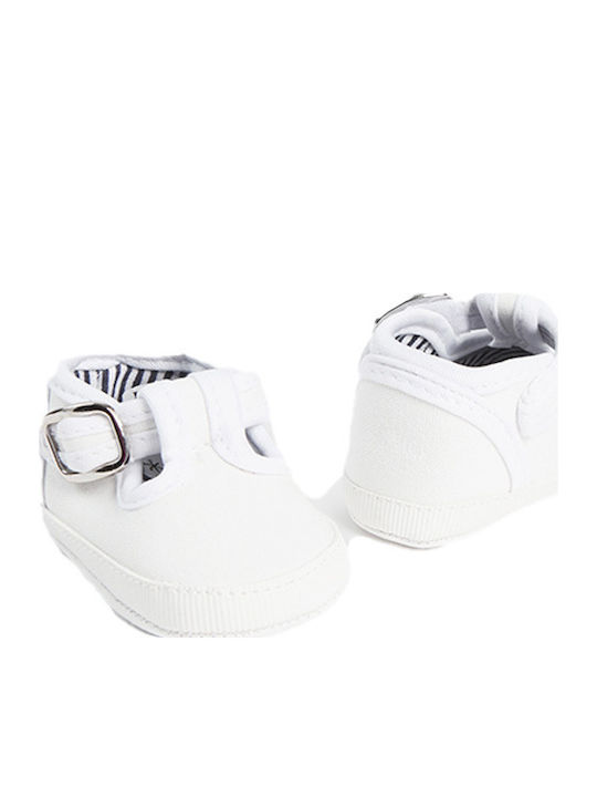 Mayoral Βρεφικά Sneakers Αγκαλιάς Λευκά