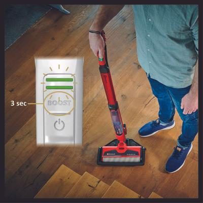 Einhell Cleanexxo Solo Επαναφορτιζόμενη Σκούπα Stick 18V Κόκκινη