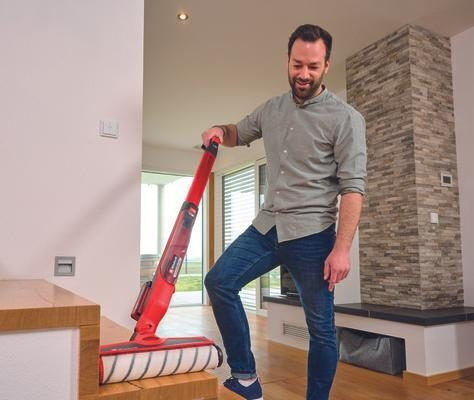 Einhell Cleanexxo Solo Επαναφορτιζόμενη Σκούπα Stick 18V Κόκκινη