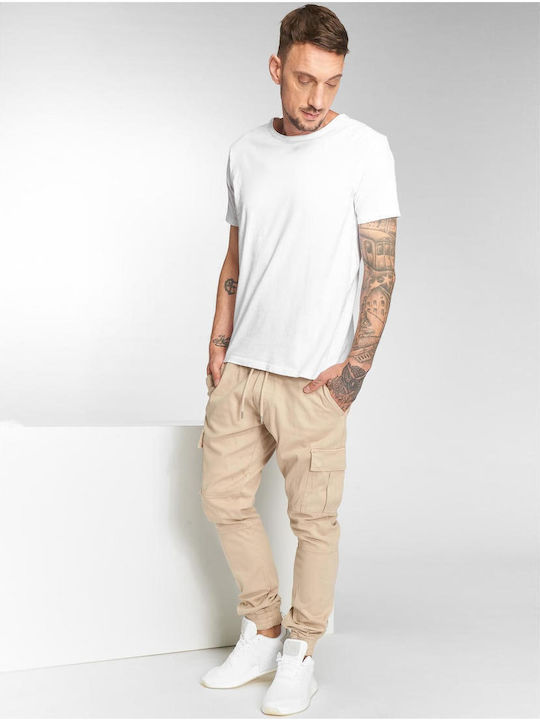 Trousers Elastic Beige