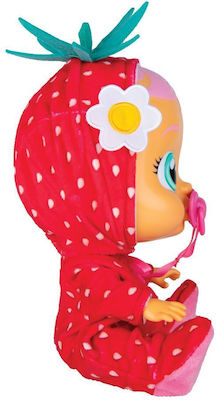 Cry Babies Baby Doll Cry Babies Strawberry for 3+ Years Old 32.8 cm.