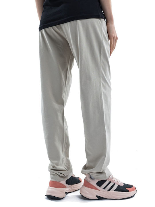 District75 Damen-Sweatpants Beige