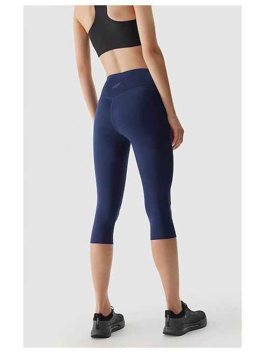 4F Frauen Capri Leggings Marineblau