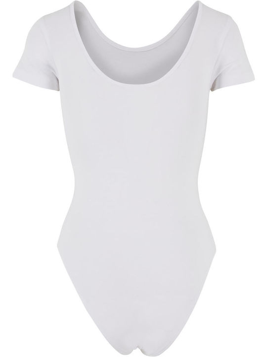 Frauen Bodysuit White, Black