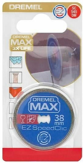 Dremel Cutting Disc Construction Materials Hole Diameter 38mm 1pcs