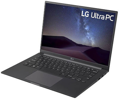 LG UltraPC 14U70Q 14" IPS (Ryzen 5-5625U/8GB/512GB SSD/W11 Pro) Charcoal Grey (US Keyboard)