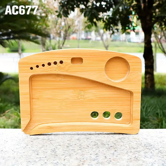 Panora Rolling Tray 21.6mm 17.8cm Γκρι