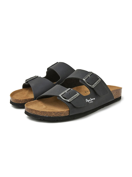 Pepe Jeans Herrensandalen in Schwarz Farbe