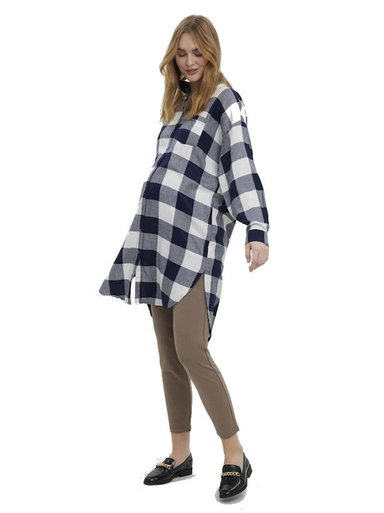 Vero Moda Πουκάμισο Εγκυμοσύνης Γκρι