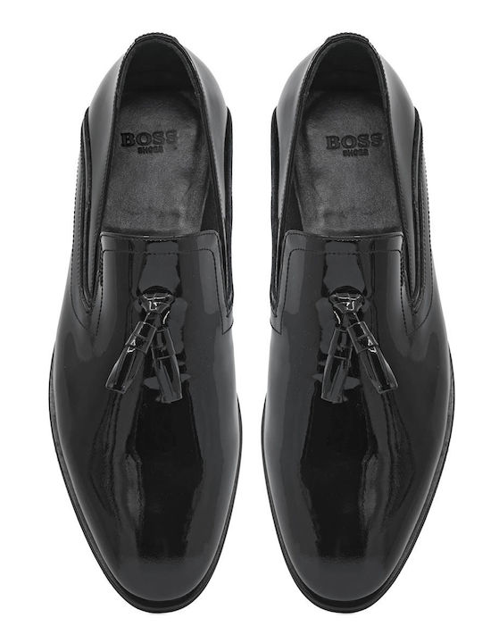 Δερμάτινα Ανδρικά Loafers σε Μαύρο Χρώμα
