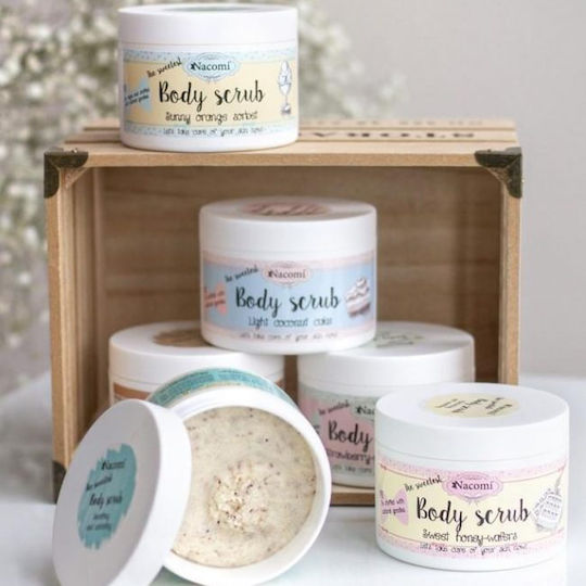 Nacomi The Sweetest Body Scrub Refreshing Iced Coffee Anti-cellulite And Smoothing 125g