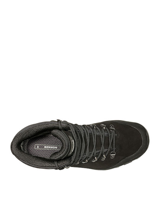Bennon Men's Hiking Waterproof Black Boots