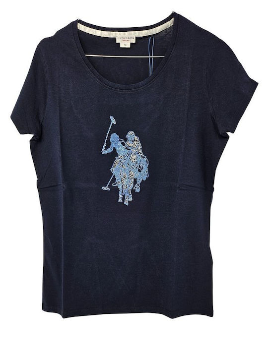 U.S. Polo Assn. Γυναικείο T-shirt Navy Μπλε