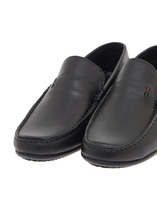Men's Leather Loafers Black
