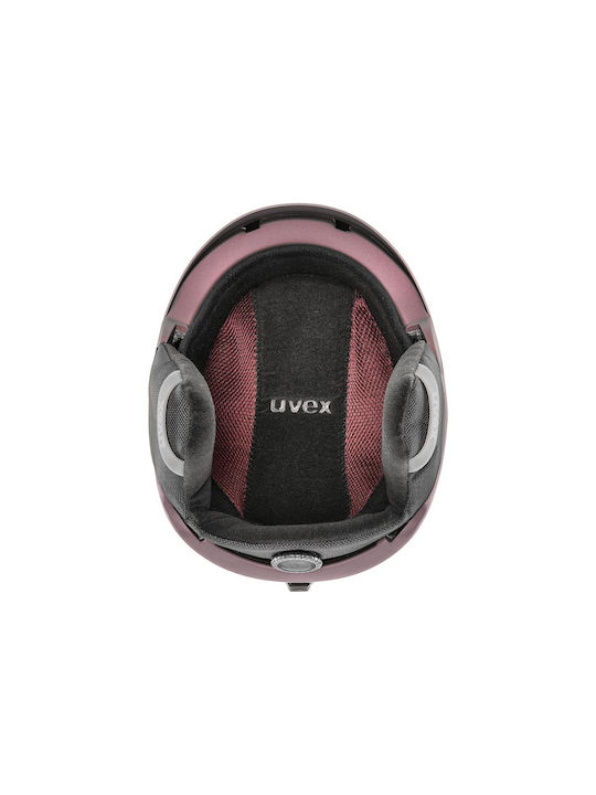 Uvex Ultra Γυναικείο Κράνος για Σκι & Snowboard σε Ροζ Χρώμα