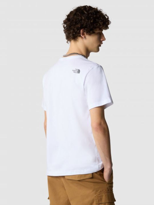 The North Face Men's Short Sleeve T-shirt White