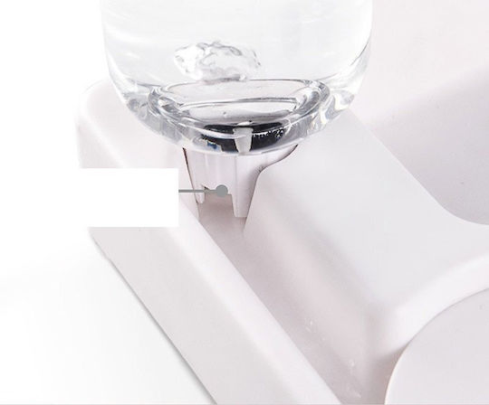 Distribuitor Automat de Mâncare și Apă din Propilenă pentru Câine și Pisică 500ml 22x26cm