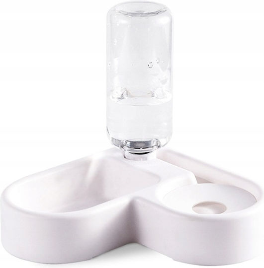 Distribuitor Automat de Mâncare și Apă din Propilenă pentru Câine și Pisică 500ml 22x26cm