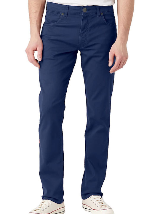 Wrangler Herren Jeanshose in Regular Fit Marineblau