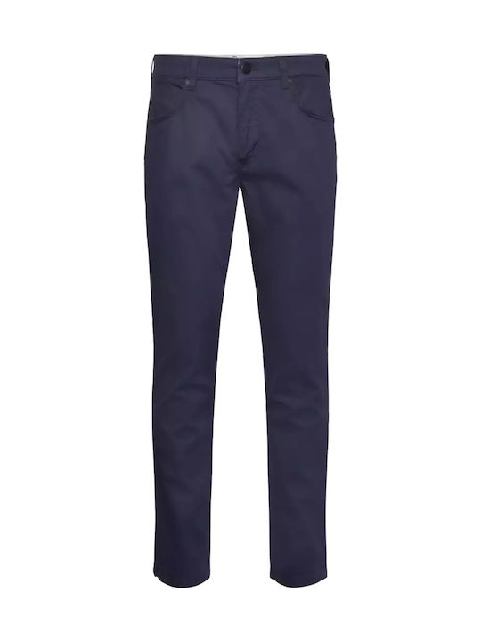 Greensboro Men's Elastic Jeans Pants with Regular Straight Fit Navy Blue