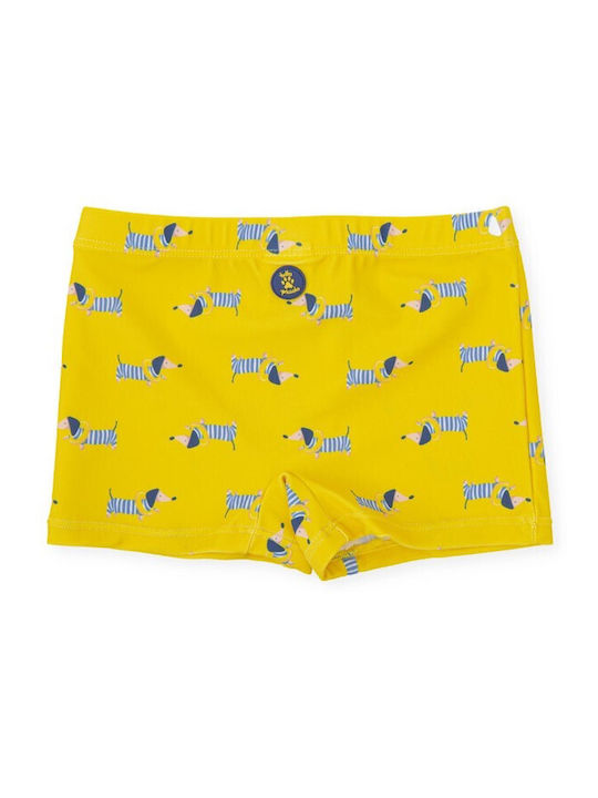 Tutto Piccolo Kids Swimwear Swim Shorts Yellow